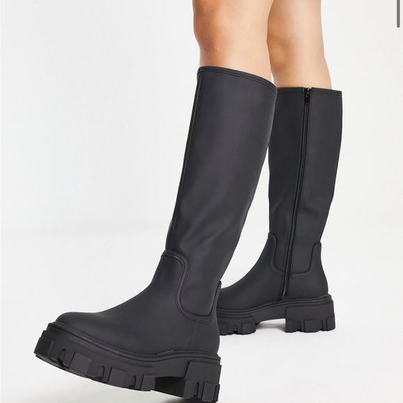 Cool planet rubber platform boots - Picture 2 of 2